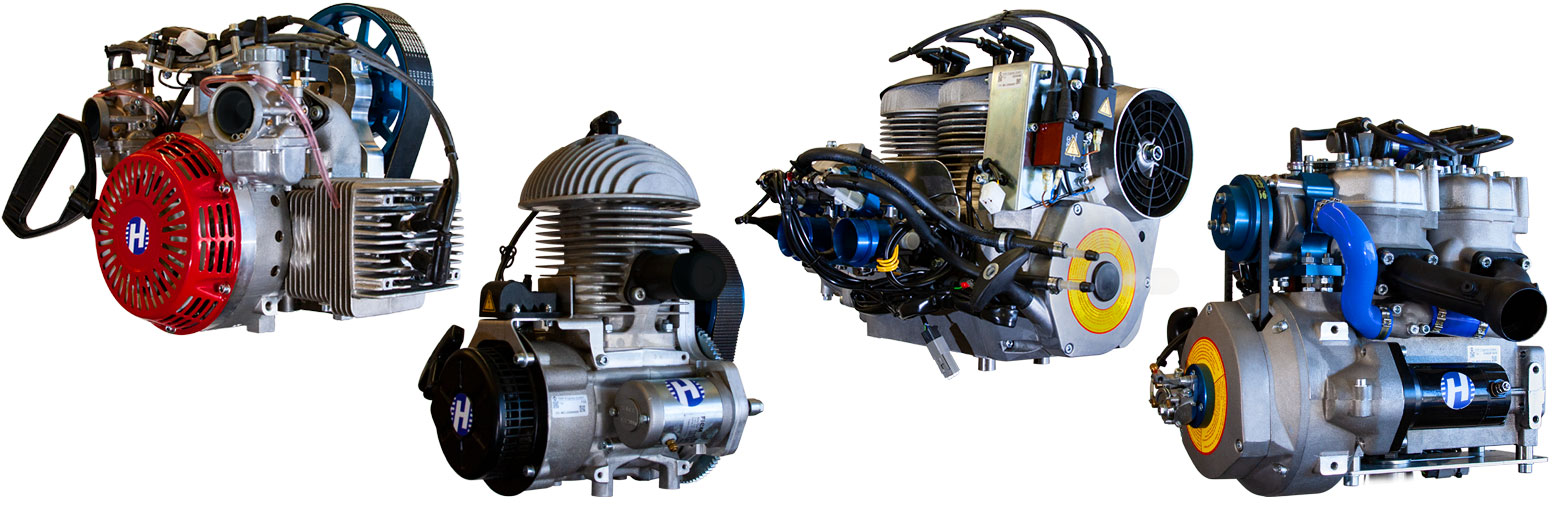Recreational Power Engineering US Authorized Distributor, Hirth Aircraft Engines, we also distribute BlueMax two cycle oil